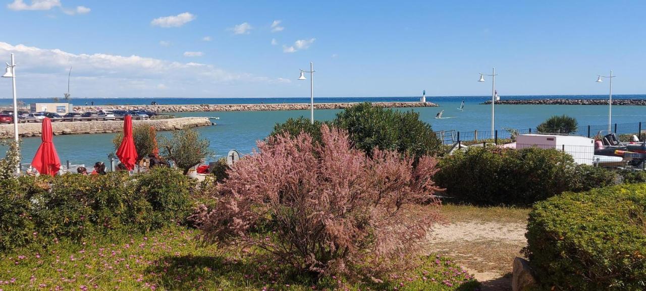 T3 Carnon, 1Ere Ligne 50M Plage Terrasse Parking Могио Екстериор снимка